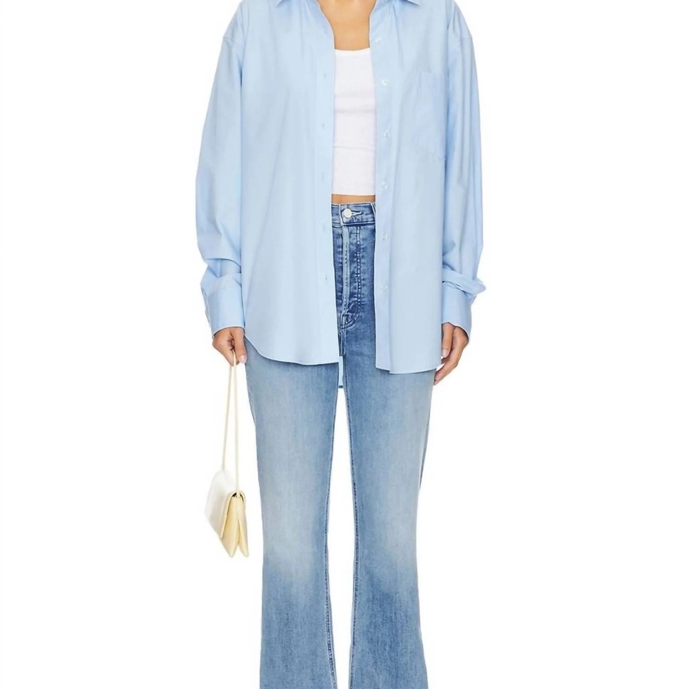 MOTHER the tripper high rise frayed ankle jeans in all over the map